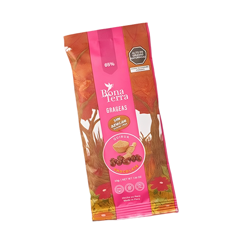 Grageas Chocolate Sugar Free Quinua Pop 33g