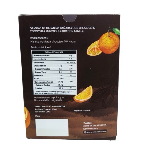 Gragea de naranja x 100g - Imagen 2