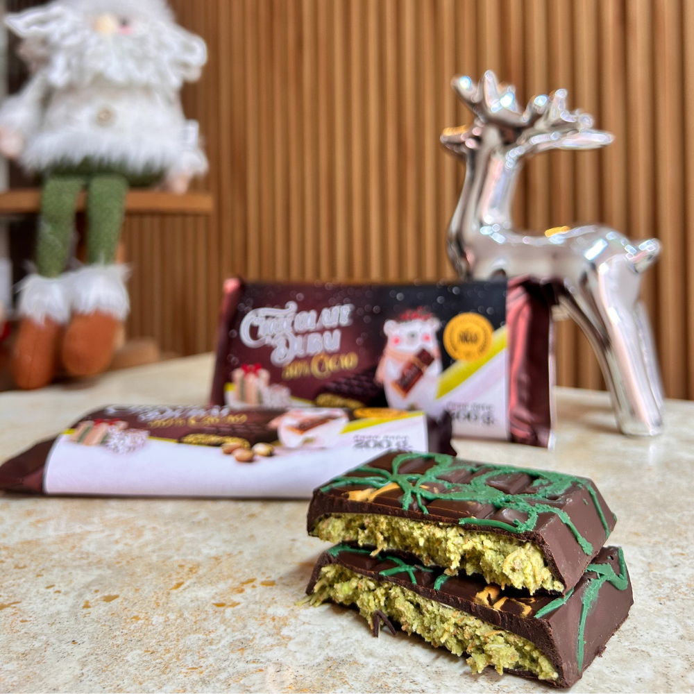 Tableta Dubai navideña 200g