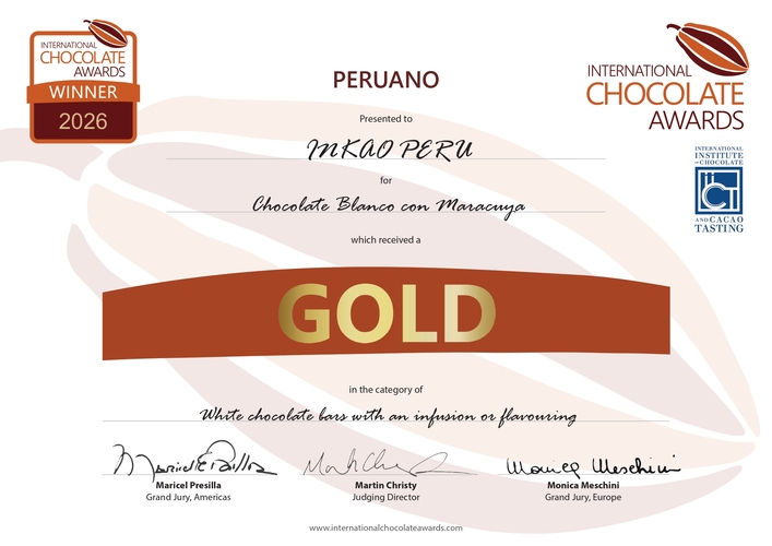 Diploma Inkao Blanco Maracuya Oro Gold