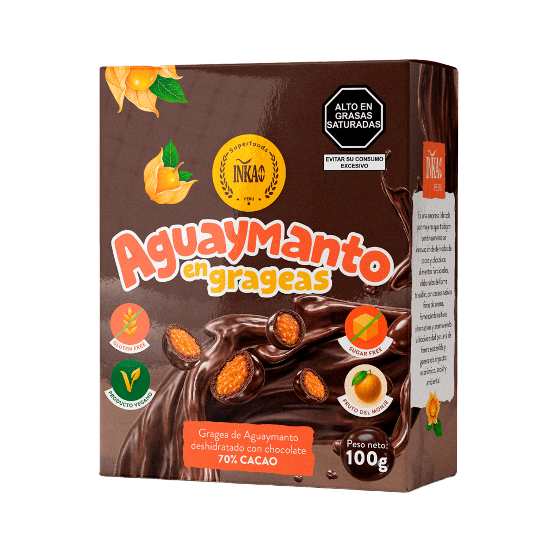 Gragea de Aguaymanto 100g 3 Gragea de Aguaymanto 100g