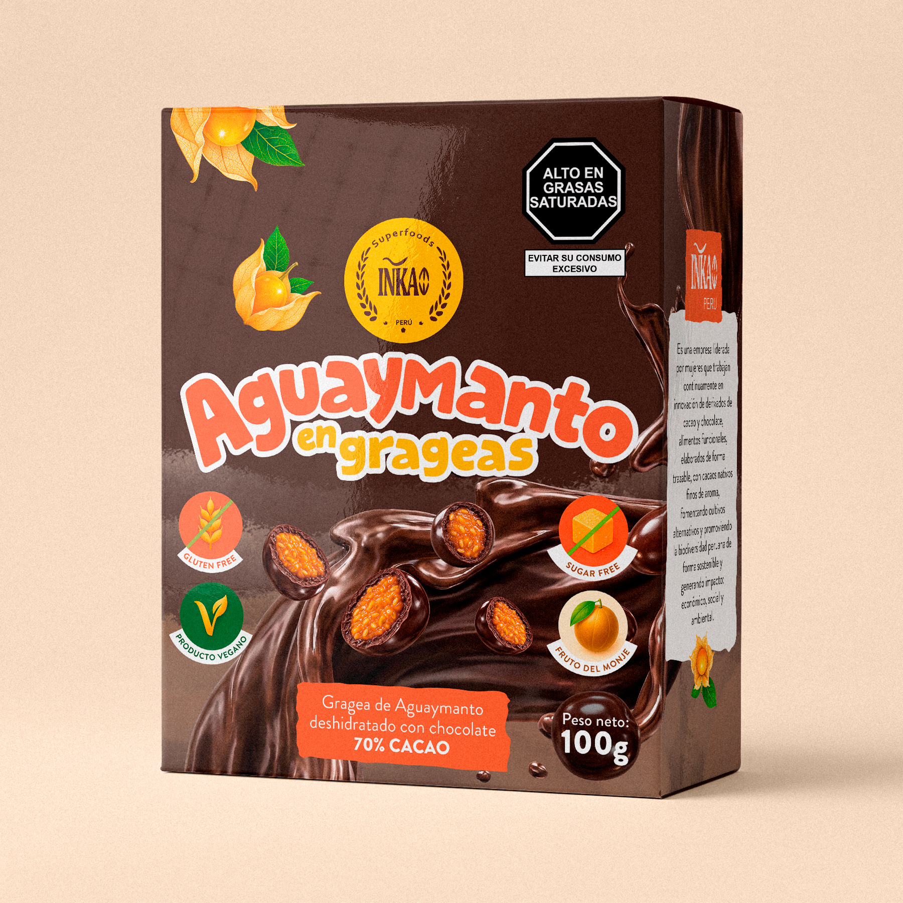 Gragea de Aguaymanto 100g 5 Gragea de Aguaymanto 100g - Imagen 3